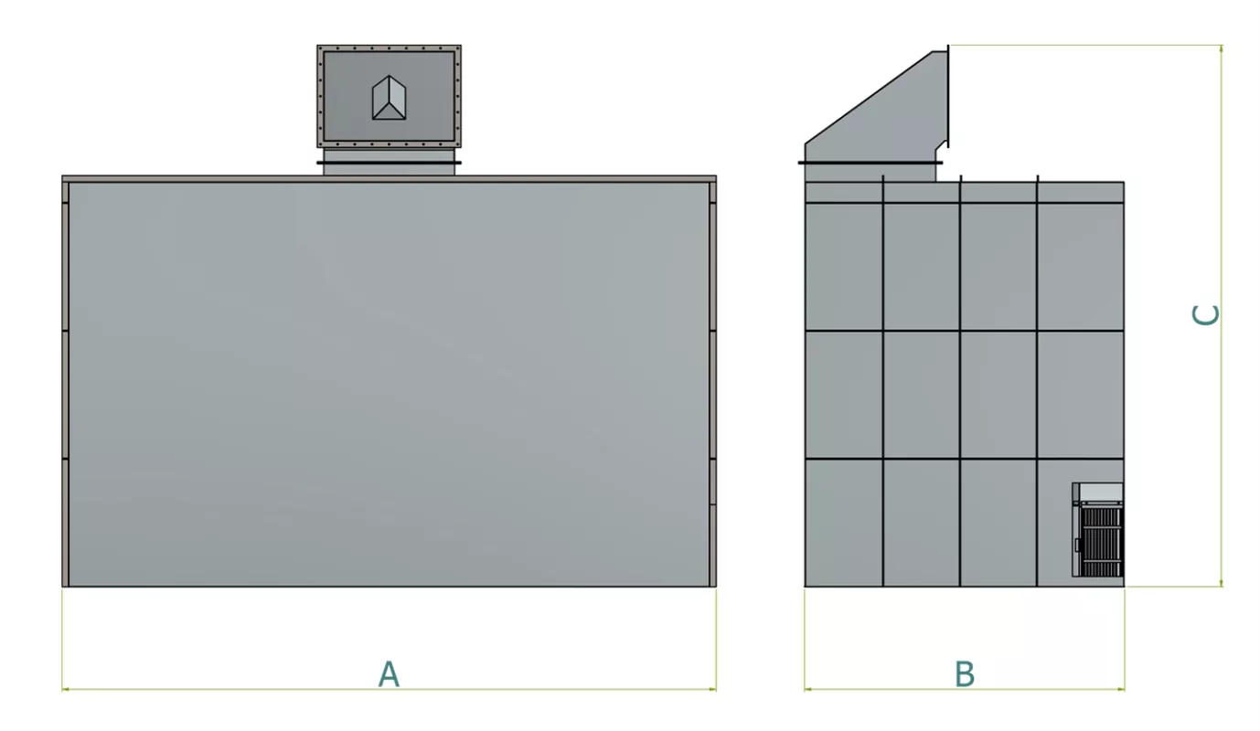 CF Regen - Carbon Filter Regenerator technical drawing